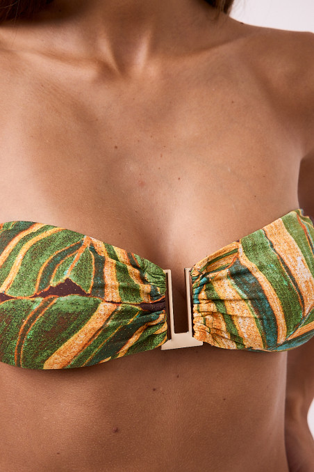 Bikini Fascia Costume Ninfea - Slip Costume Farfalla